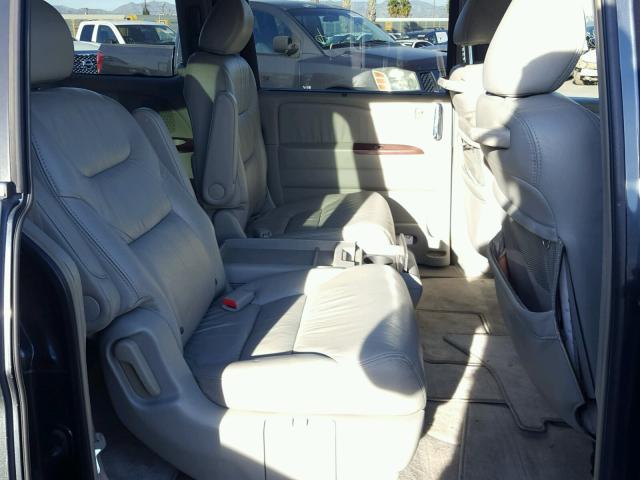 5FNRL38816B099707 - 2006 HONDA ODYSSEY TO GRAY photo 6