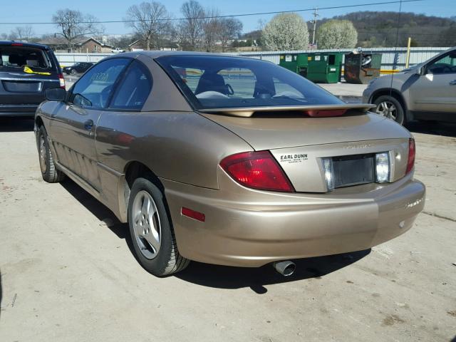 3G2JB12FX5S195793 - 2005 PONTIAC SUNFIRE GOLD photo 3