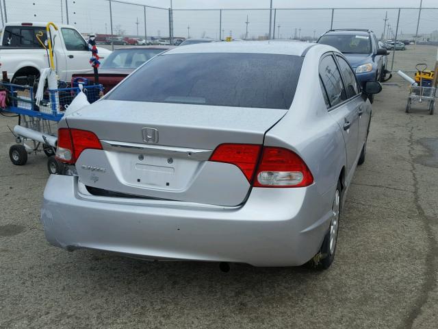 19XFA1F37BE039600 - 2011 HONDA CIVIC VP GRAY photo 4