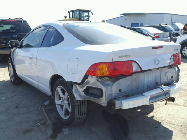 JH4DC54813C004193 - 2003 ACURA RSX WHITE photo 3