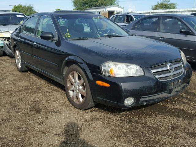 JN1DA31A52T318689 - 2002 NISSAN MAXIMA GLE BLACK photo 1