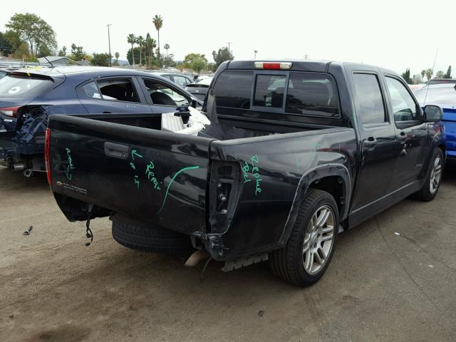 1GCCS136968257293 - 2006 CHEVROLET COLORADO BLACK photo 4