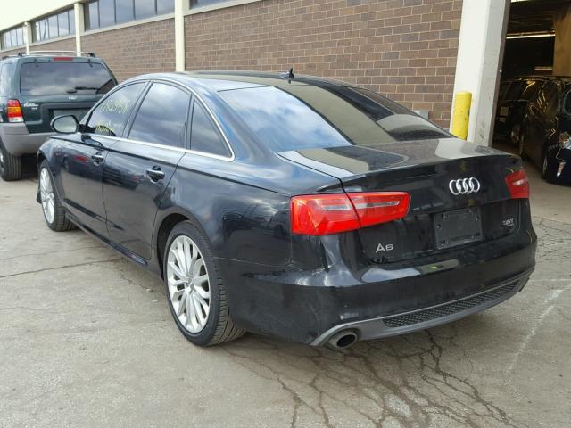 WAUHGAFC7EN062119 - 2014 AUDI A6 PRESTIG BLACK photo 3