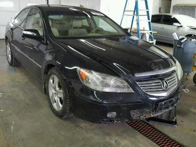 JH4KB165X5C003729 - 2005 ACURA RL BLACK photo 1