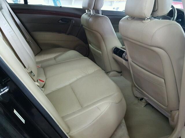 JH4KB165X5C003729 - 2005 ACURA RL შავი ფოტო 6