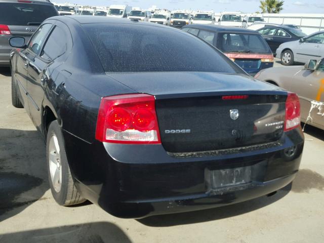 2B3CA3CV0AH107406 - 2010 DODGE CHARGER SX BLACK photo 3