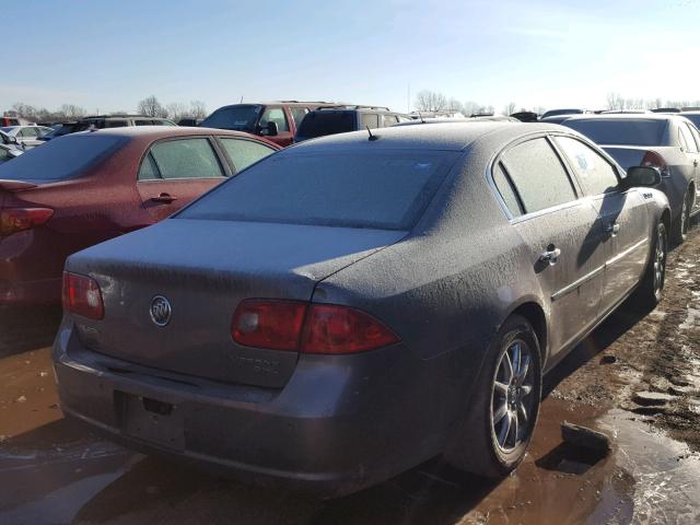 1G4HD57287U140534 - 2007 BUICK LUCERNE GRAY photo 4