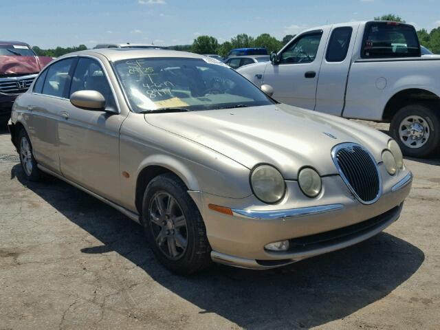 SAJEA01T53FM48944 - 2003 JAGUAR S-TYPE GOLD photo 1