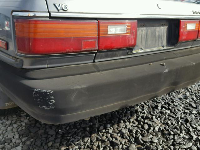 JT2VV21E9K0052140 - 1989 TOYOTA CAMRY DLX GRAY photo 10