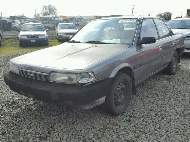 JT2VV21E9K0052140 - 1989 TOYOTA CAMRY DLX GRAY photo 2