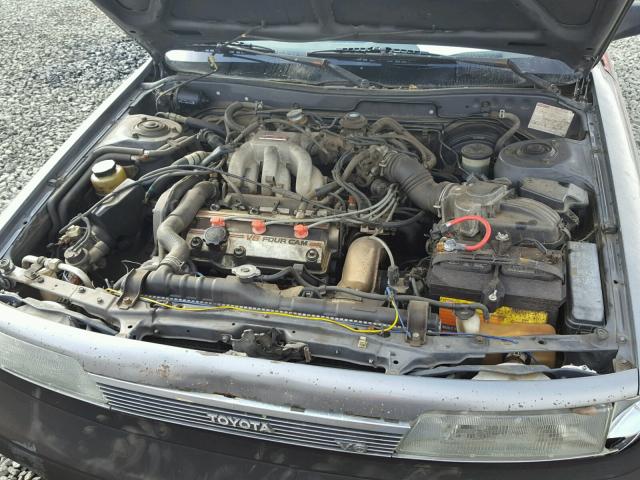 JT2VV21E9K0052140 - 1989 TOYOTA CAMRY DLX GRAY photo 7