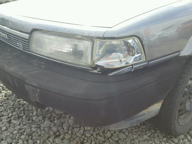 JT2VV21E9K0052140 - 1989 TOYOTA CAMRY DLX 灰色 照片 9