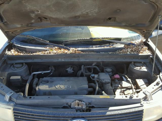 JTLKT324540143344 - 2004 TOYOTA SCION XB BLACK photo 7