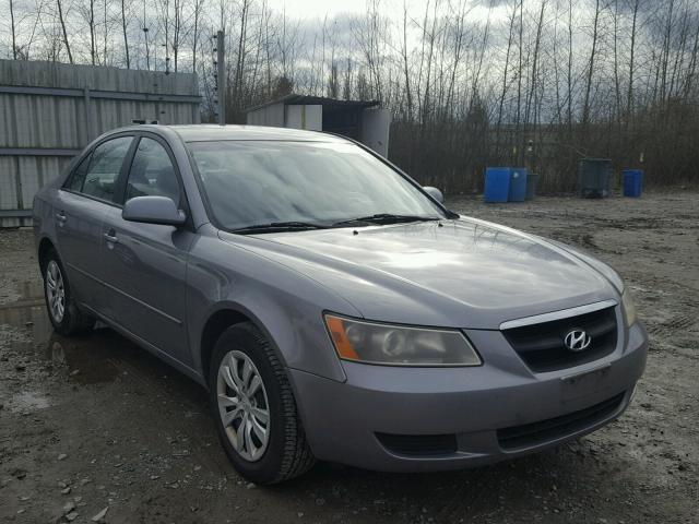 5NPET46C96H084742 - 2006 HYUNDAI SONATA GL GRAY photo 1