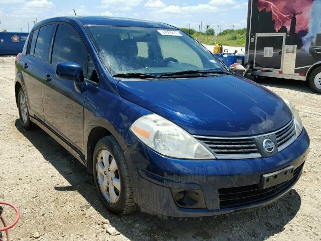 3N1BC13E08L398082 - 2008 NISSAN VERSA S BLUE photo 1