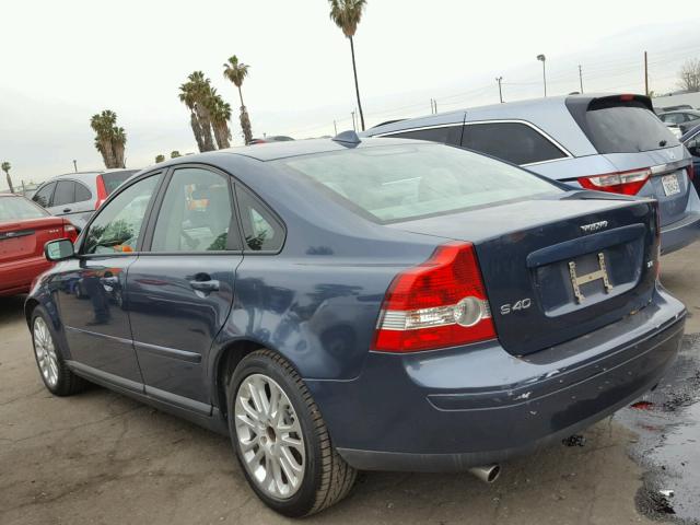 YV1MS682862208784 - 2006 VOLVO S40 T5 BLUE photo 3