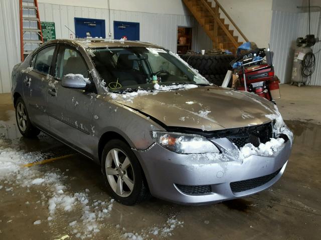 JM1BK12F461463966 - 2006 MAZDA 3 I SILVER photo 1