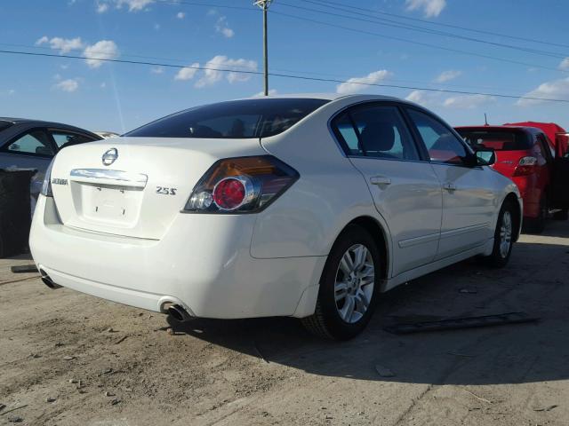 1N4AL2AP4AN524832 - 2010 NISSAN ALTIMA BAS WHITE photo 4