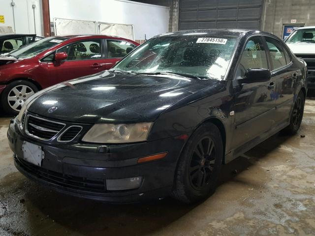 YS3FD49Y461021055 - 2006 SAAB 9-3 BASE BLACK photo 2