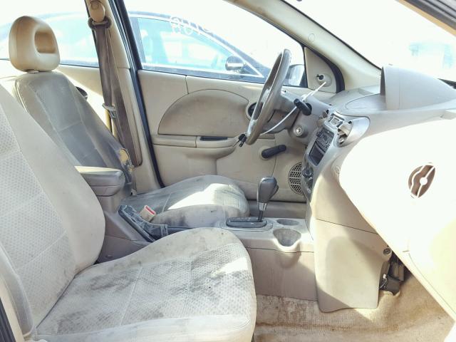 1G8AJ54F75Z126429 - 2005 SATURN ION LEVEL GOLD photo 5