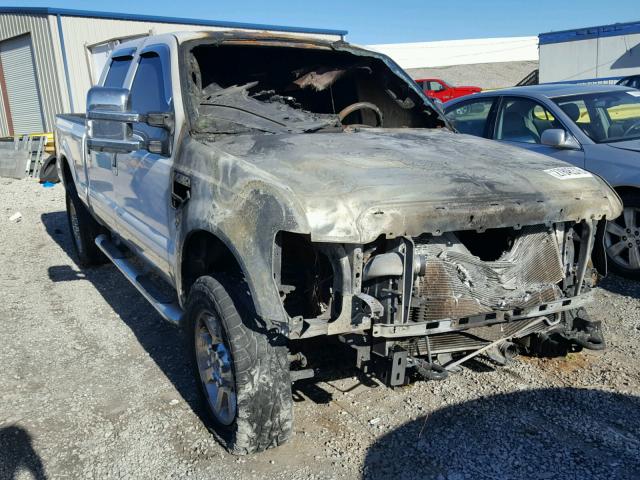 1FTSW21R68EB20593 - 2008 FORD F250 SUPER WHITE photo 1