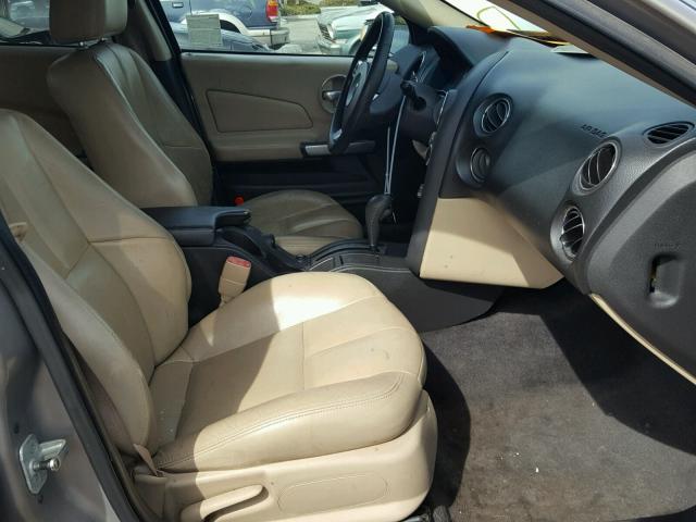 2G2WR554161169745 - 2006 PONTIAC GRAND PRIX GOLD photo 5