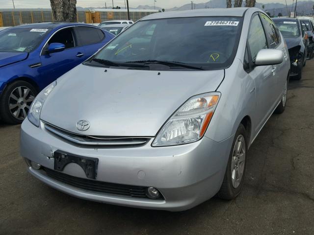 JTDKB20U883398991 - 2008 TOYOTA PRIUS SILVER photo 2