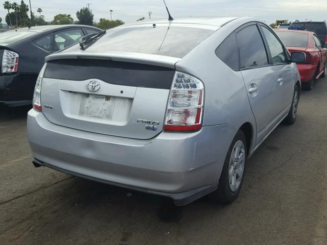 JTDKB20U883398991 - 2008 TOYOTA PRIUS SILVER photo 4