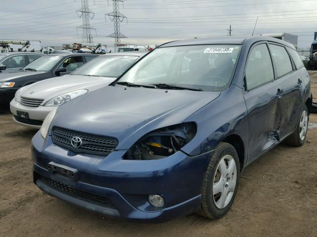 2T1KR32E17C669094 - 2007 TOYOTA COROLLA MA BLUE photo 2