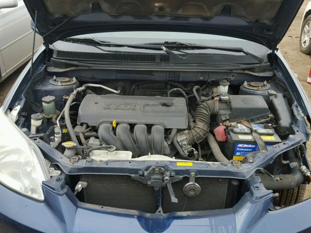 2T1KR32E17C669094 - 2007 TOYOTA COROLLA MA BLUE photo 7