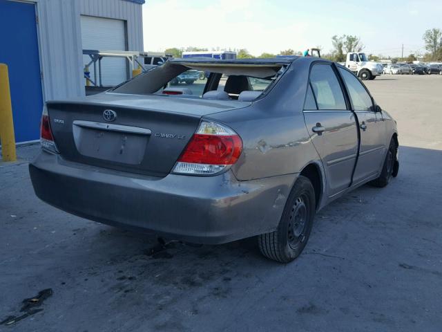 4T1BE32K66U697732 - 2006 TOYOTA CAMRY LE GRAY photo 4