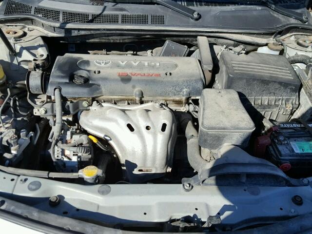 4T1BE46K27U522086 - 2007 TOYOTA CAMRY SILVER photo 7