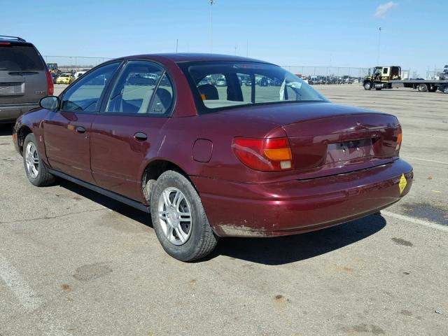 1G8ZH54851Z347697 - 2001 SATURN SL1 MAROON photo 3