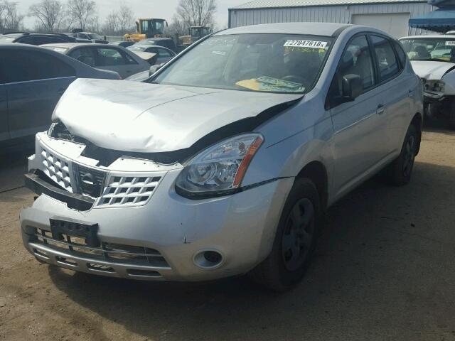 JN8AS58V79W178269 - 2009 NISSAN ROGUE S SILVER photo 2