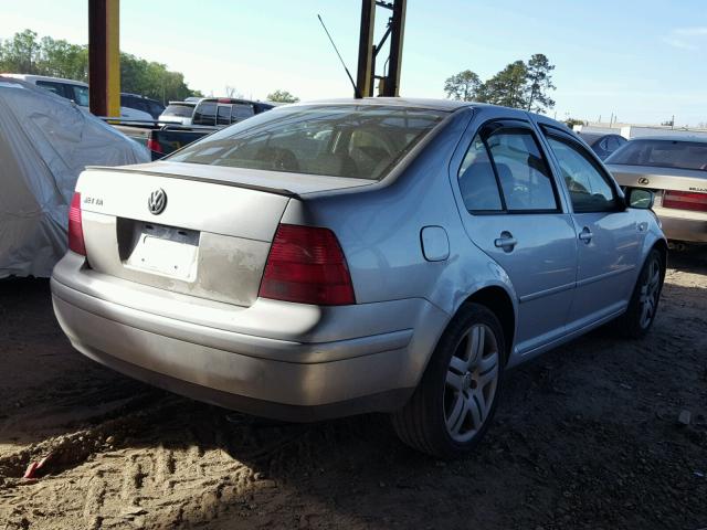 3VWRK69M03M006938 - 2003 VOLKSWAGEN JETTA GL SILVER photo 4