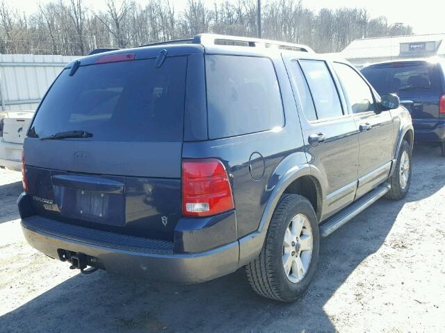 1FMZU73W43UA67939 - 2003 FORD EXPLORER X BLUE photo 4
