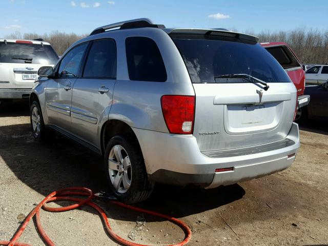 2CKDL63F266048670 - 2006 PONTIAC TORRENT SILVER photo 3