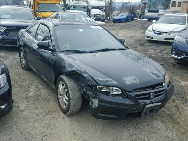 1HGCG22501A031873 - 2001 HONDA ACCORD EX BLACK photo 1