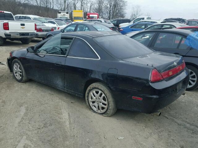 1HGCG22501A031873 - 2001 HONDA ACCORD EX BLACK photo 3