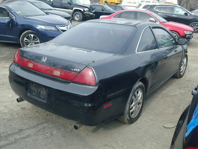 1HGCG22501A031873 - 2001 HONDA ACCORD EX BLACK photo 4