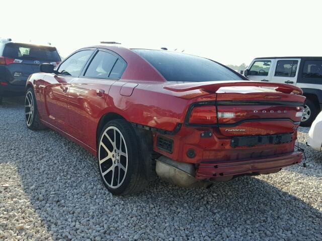 2B3CL5CT8BH521524 - 2011 DODGE CHARGER R/ RED photo 3