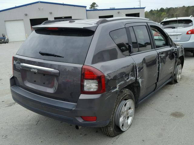 1C4NJCBA2GD574922 - 2016 JEEP COMPASS SP GRAY photo 4