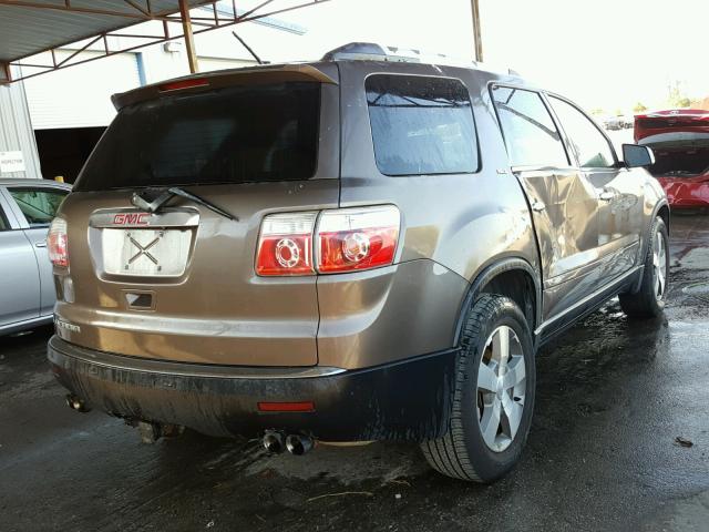 1GKLRMED6AJ106118 - 2010 GMC ACADIA SLT GRAY photo 4