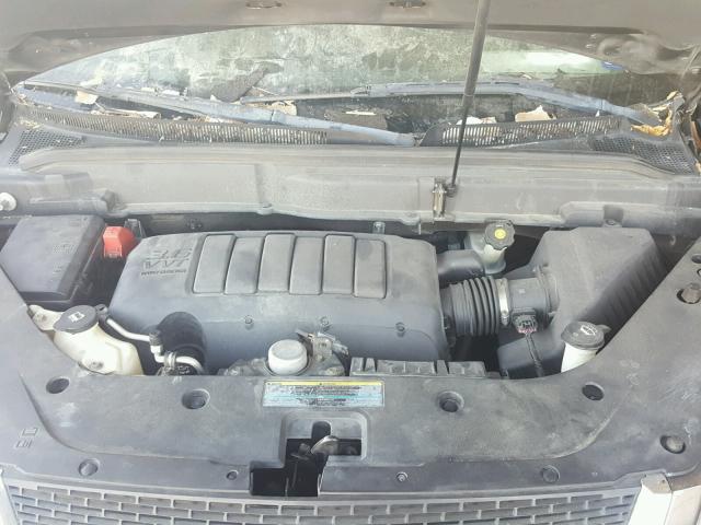 1GKLRMED6AJ106118 - 2010 GMC ACADIA SLT ნაცრისფერი ფოტო 7