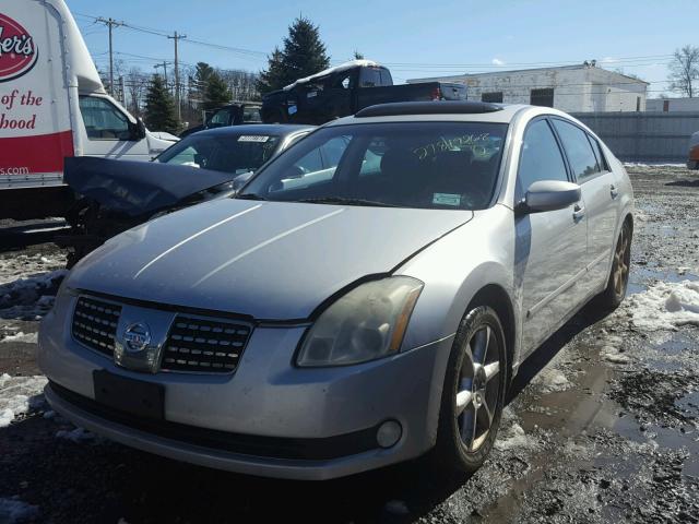 1N4BA41E84C879457 - 2004 NISSAN MAXIMA SE SILVER photo 2