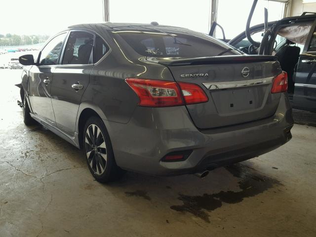 3N1AB7AP1GY216946 - 2016 NISSAN SENTRA S GRAY photo 3