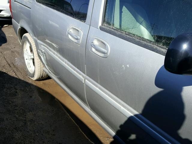 1GNDV23L15D296920 - 2005 CHEVROLET UPLANDER L 银色 照片 9