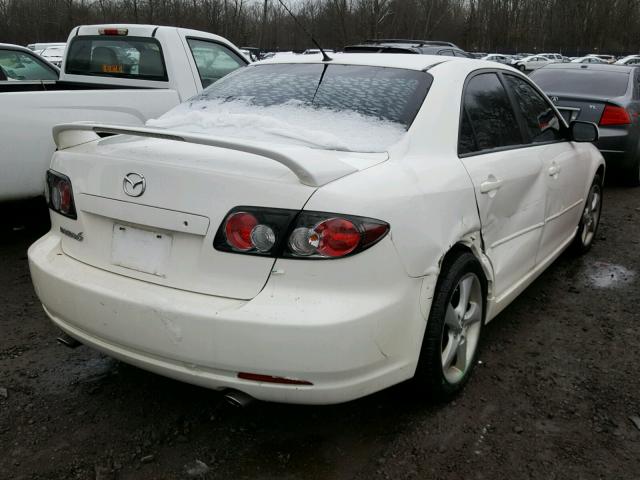 1YVHP80C085M32555 - 2008 MAZDA 6 I WHITE photo 4