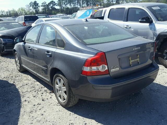 YV1MS382972266919 - 2007 VOLVO S40 2.4I GRAY photo 3