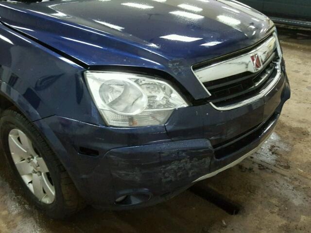 3GSCL53778S730586 - 2008 SATURN VUE XR BLUE photo 9